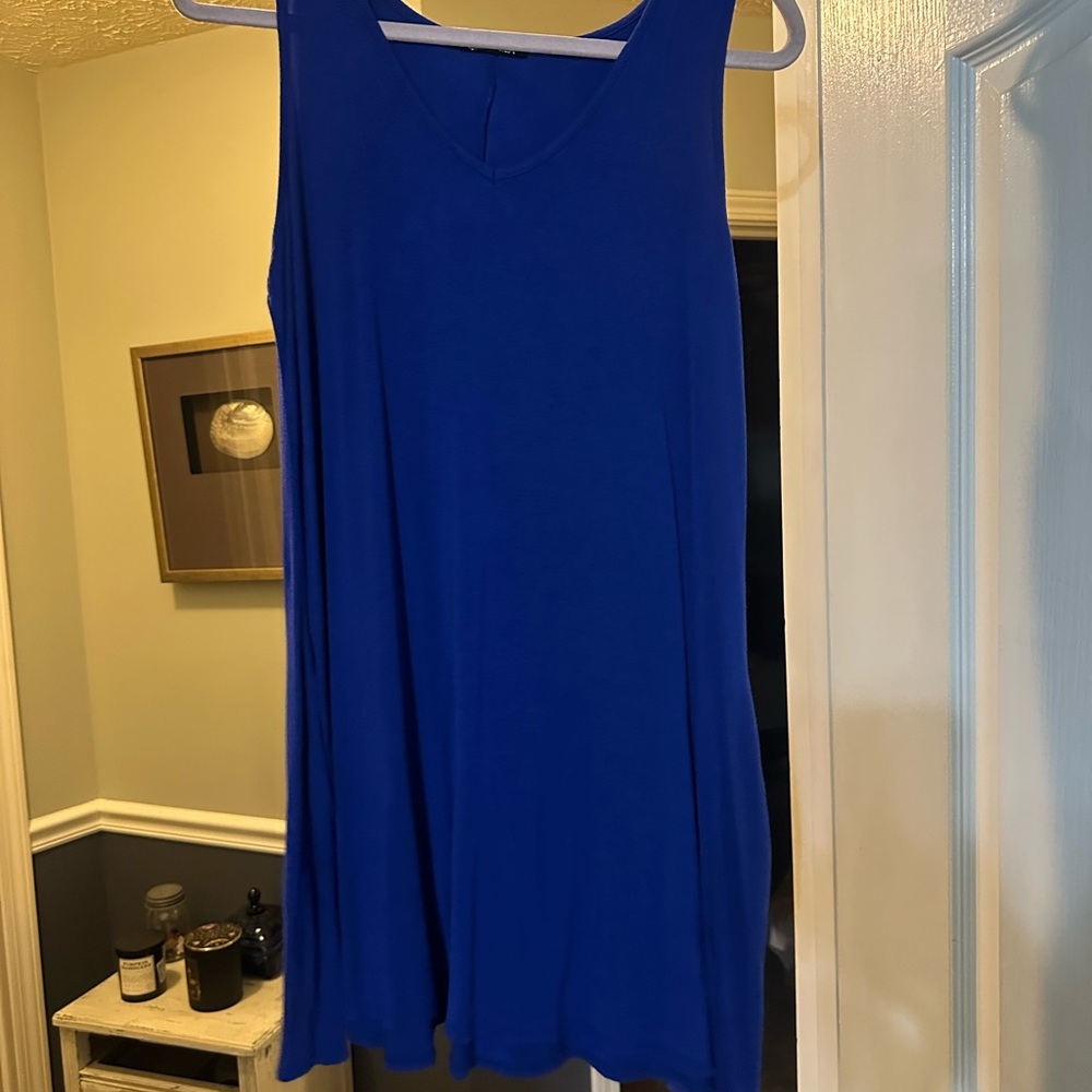 Vibrant Blue Sleeveless Top